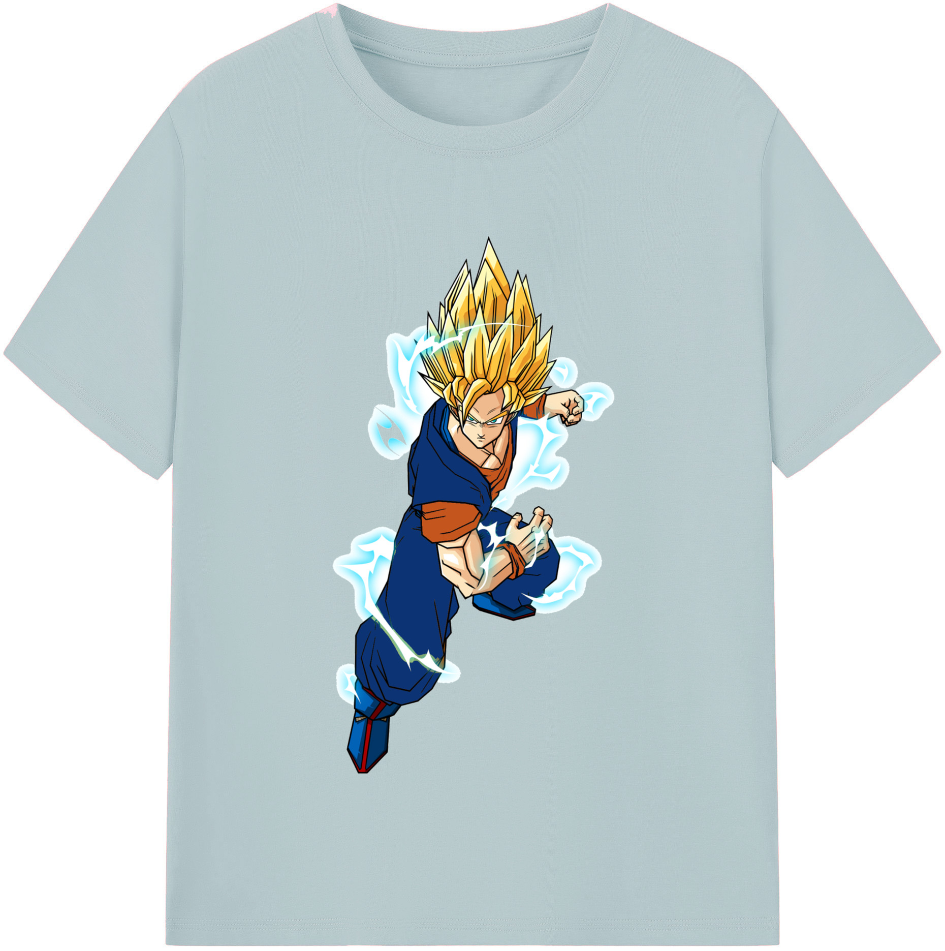 （画像用） ドラゴンボール 孫 悟飯（そんごはん）DRAGON BALL Son Gohan 綿100％半袖Tシャツ（フロントプリント）